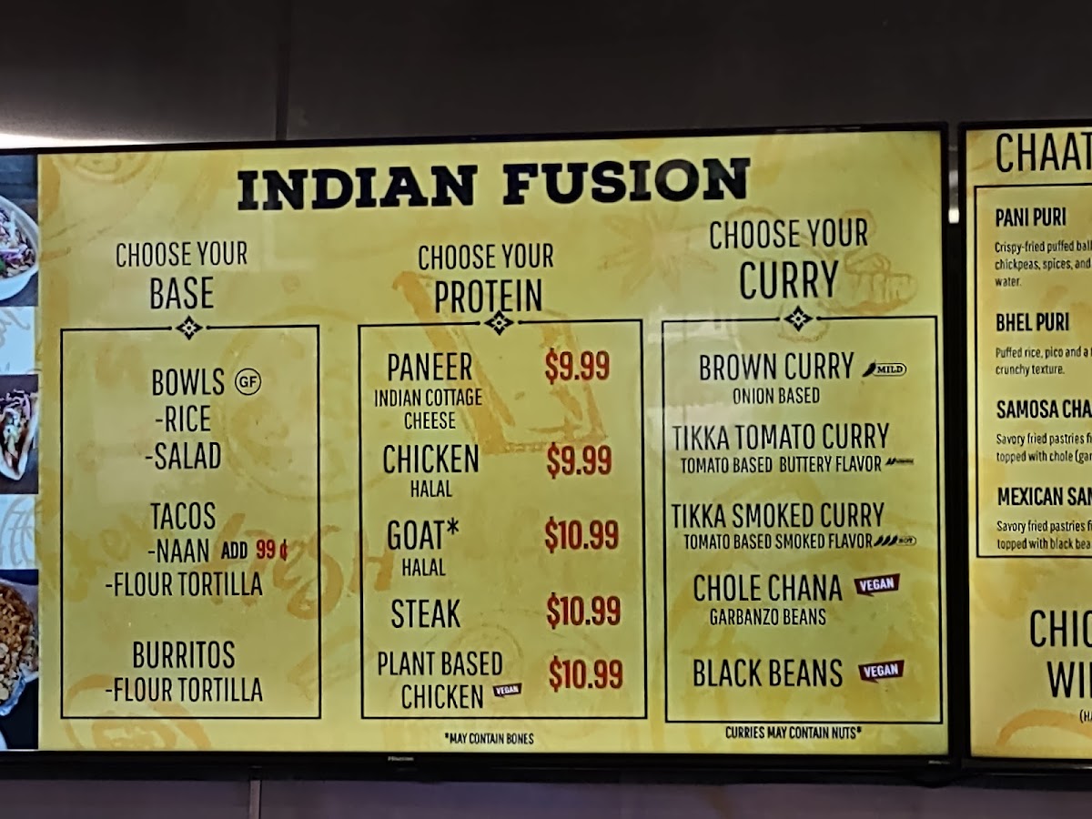 Tikka Bowls And Tacos Menu - Image 2