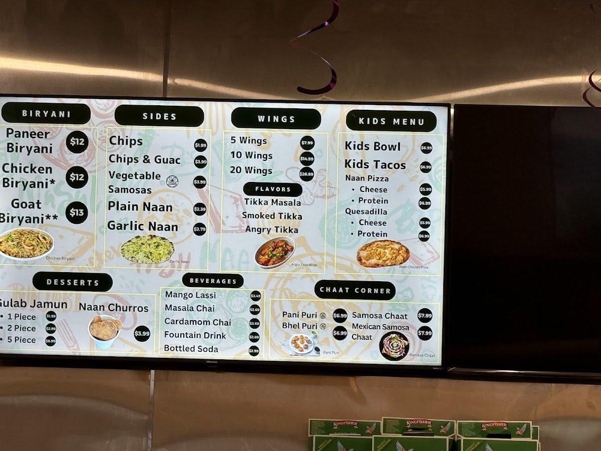 Tikka Bowls And Tacos Menu - Image 4